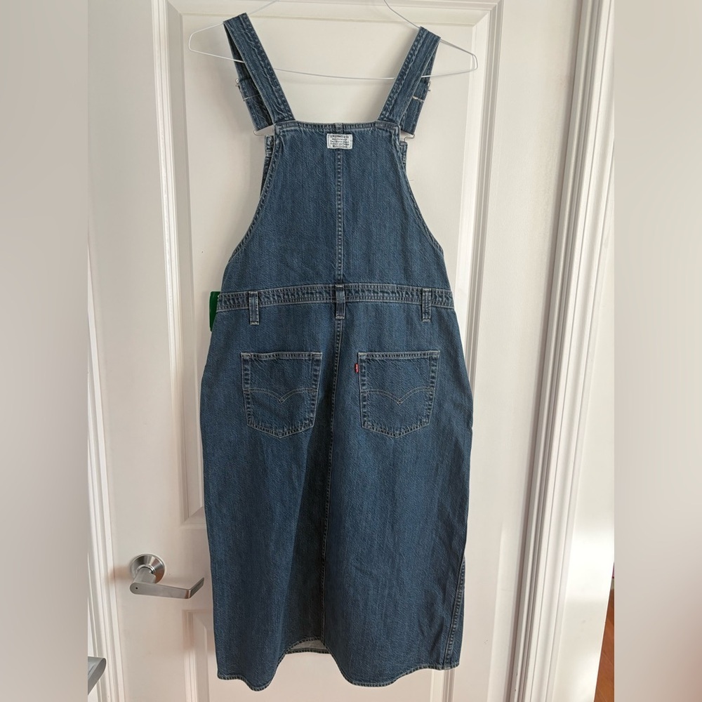 Levi’s Tico Denim Jumper Dress – Button Front – Size Small – NWT - Picture 10 of 13
